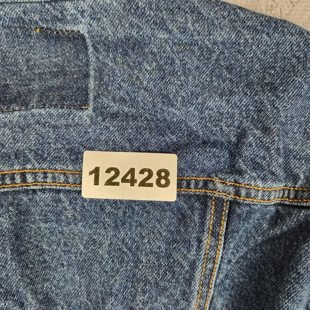 Levi Strauss Signature Jacket Mens XL Blue Denim Standard Trucker Jean Western